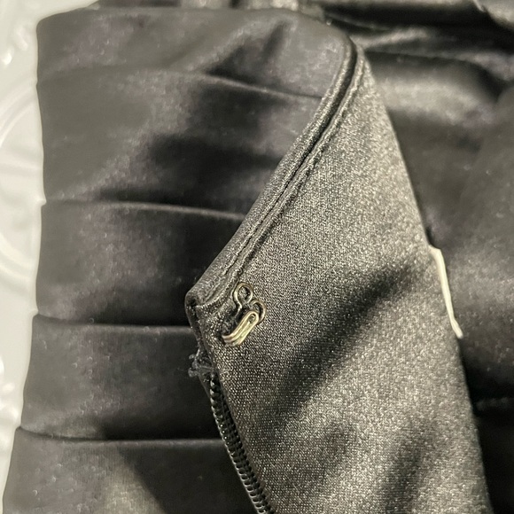 Bill Levkoff 90s Vintage Designer Strapless Sweetheart Party Cocktail Mini Dress - Picture 3 of 5